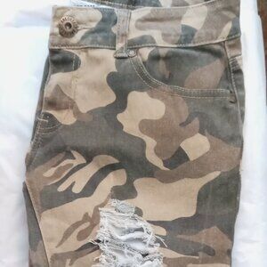 Camo Skinny Jeans